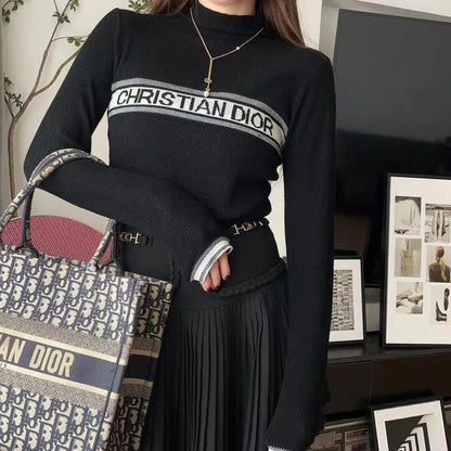 High-Neck Stretch Knit Base Layer 1025102423