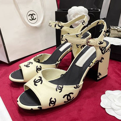 Popular French Fish Mouth Soft Sole High Heels PD10041036