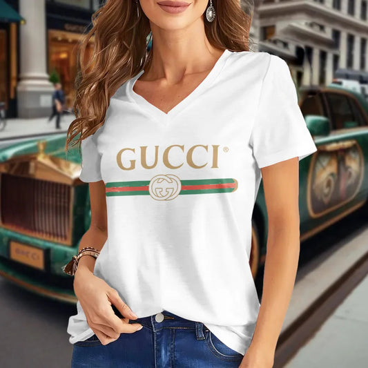 GG Premium V-Neck T-Shirt 3D1025061806