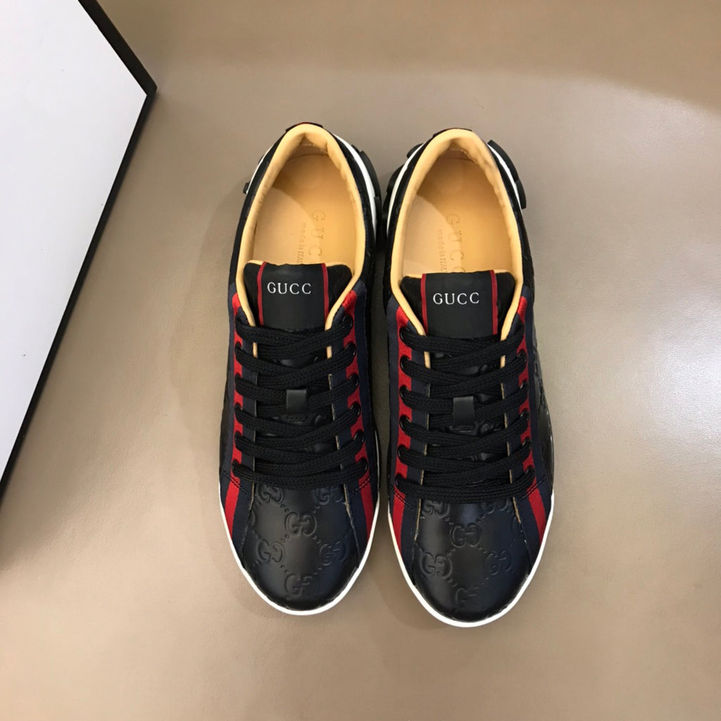 New Men's fashion lace-up casual shoes-3