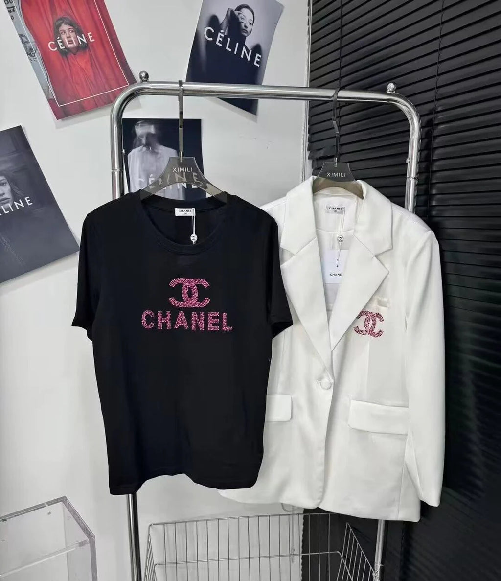 New Composite Hot Rhinestone Suit All-match Jacket 1024030603