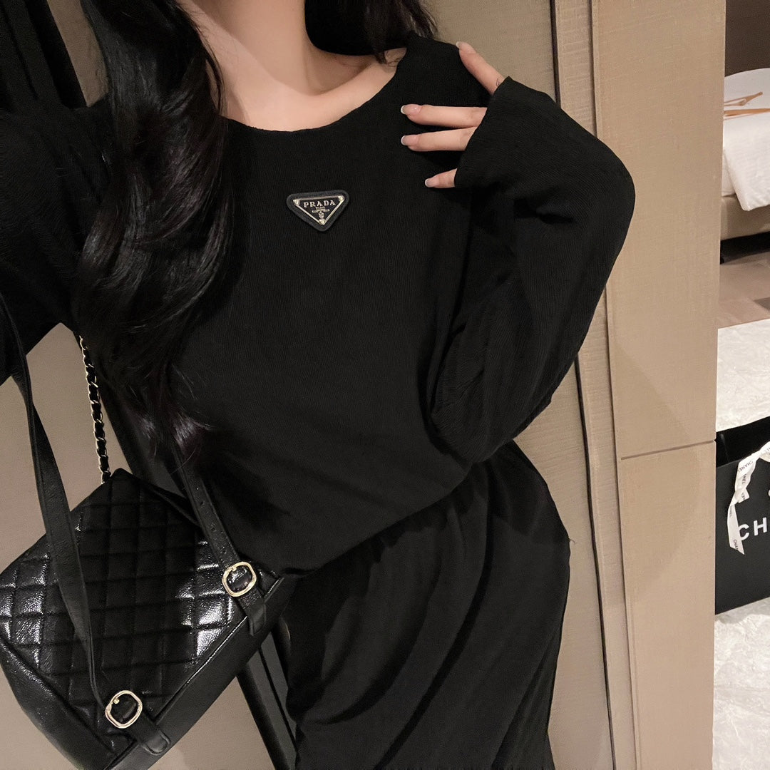 PRD Classic Long Sleeve Maxi Dress Set 0724101106