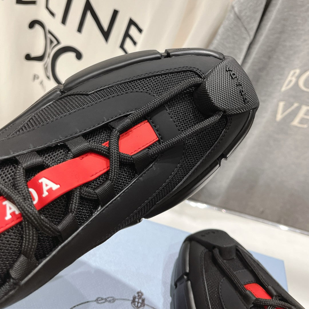 PR Mesh lace-up sneakers 1824091313