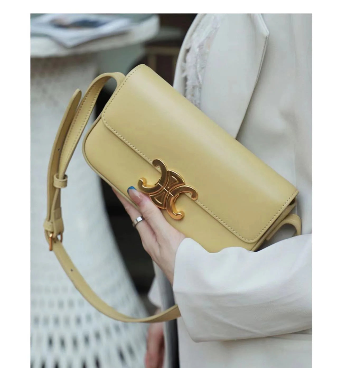 New Niche Superior Texture Underarm Bag Shoulder Handbag 1024041511