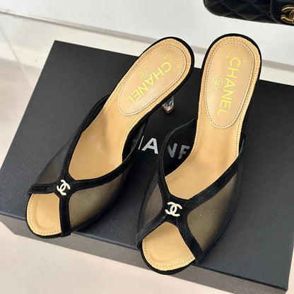 New mesh high heel sandals 1024052905