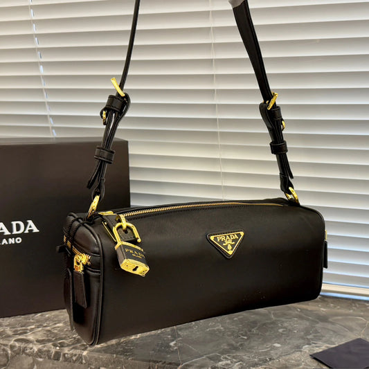 Cylinder Lock Bag Underarm Bag 1925012005