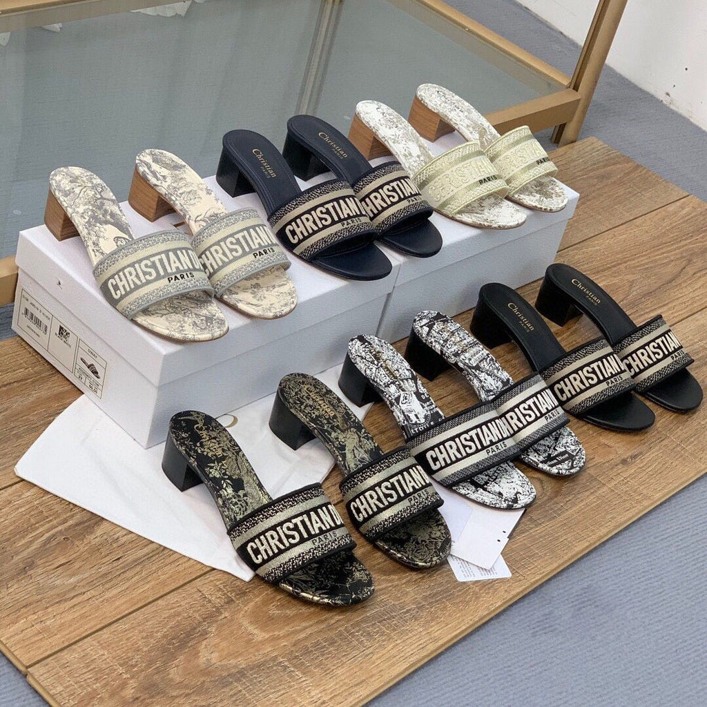 New Fashion D Logo women's slippersPD052024022701