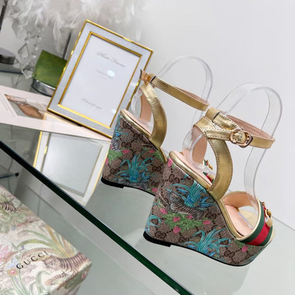 flower and bird Cordyceps series all-match sandals-02