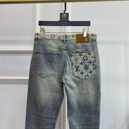 High-end Stretch Slim-fit Fashion Jeans 1024050920