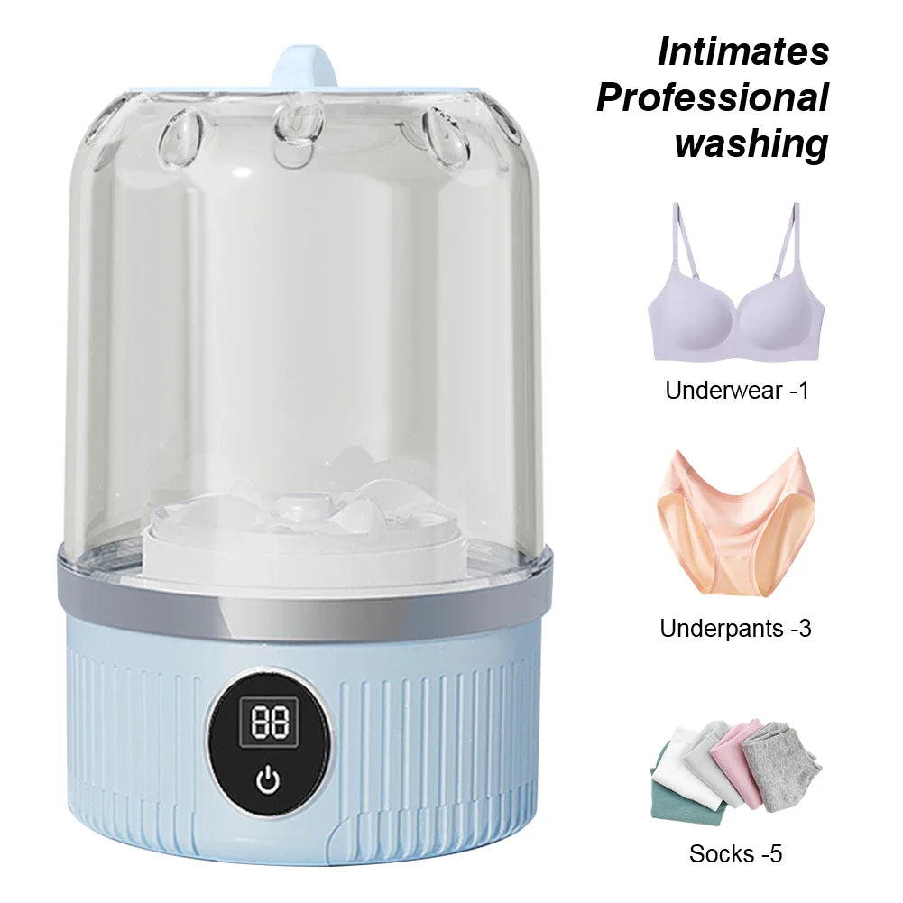 Small Wireless Portable Mini Washer for Lingerie