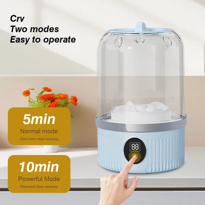 Small Wireless Portable Mini Washer for Lingerie