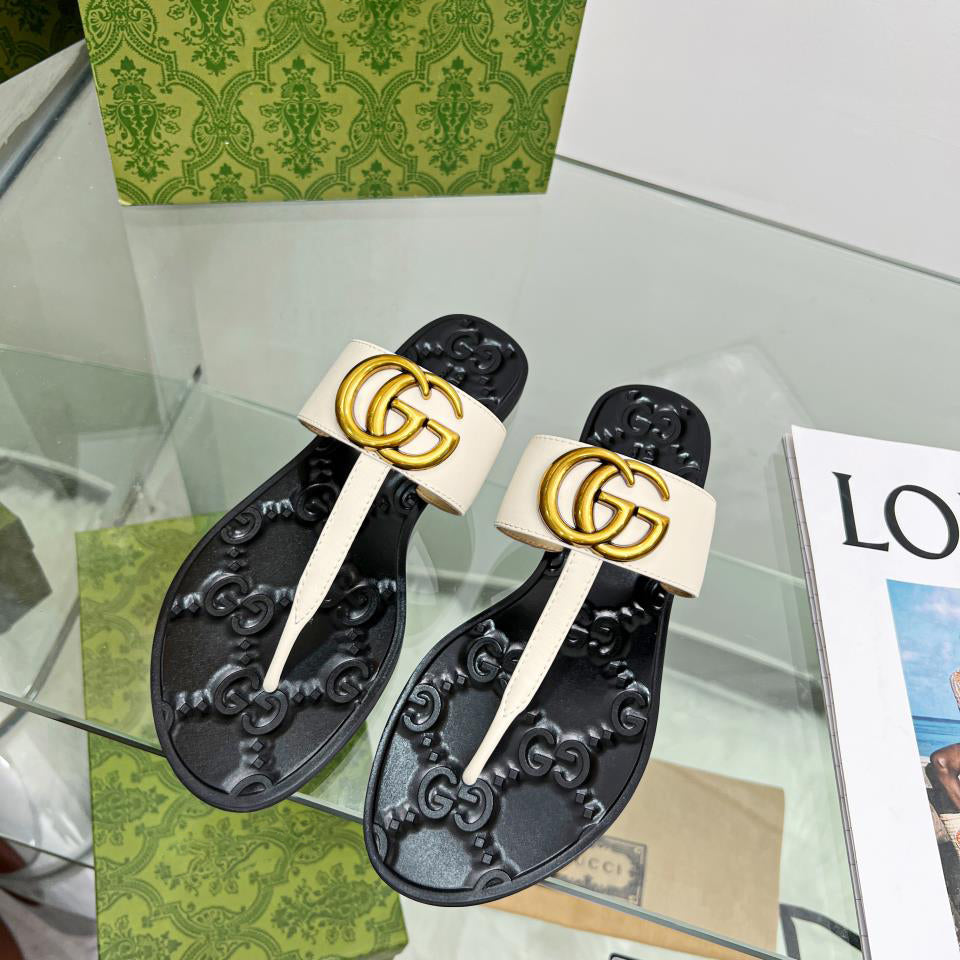 print couple flip flops 03062