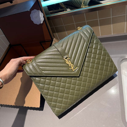 Fashionable and versatile diamond grid chain bag 1023121101