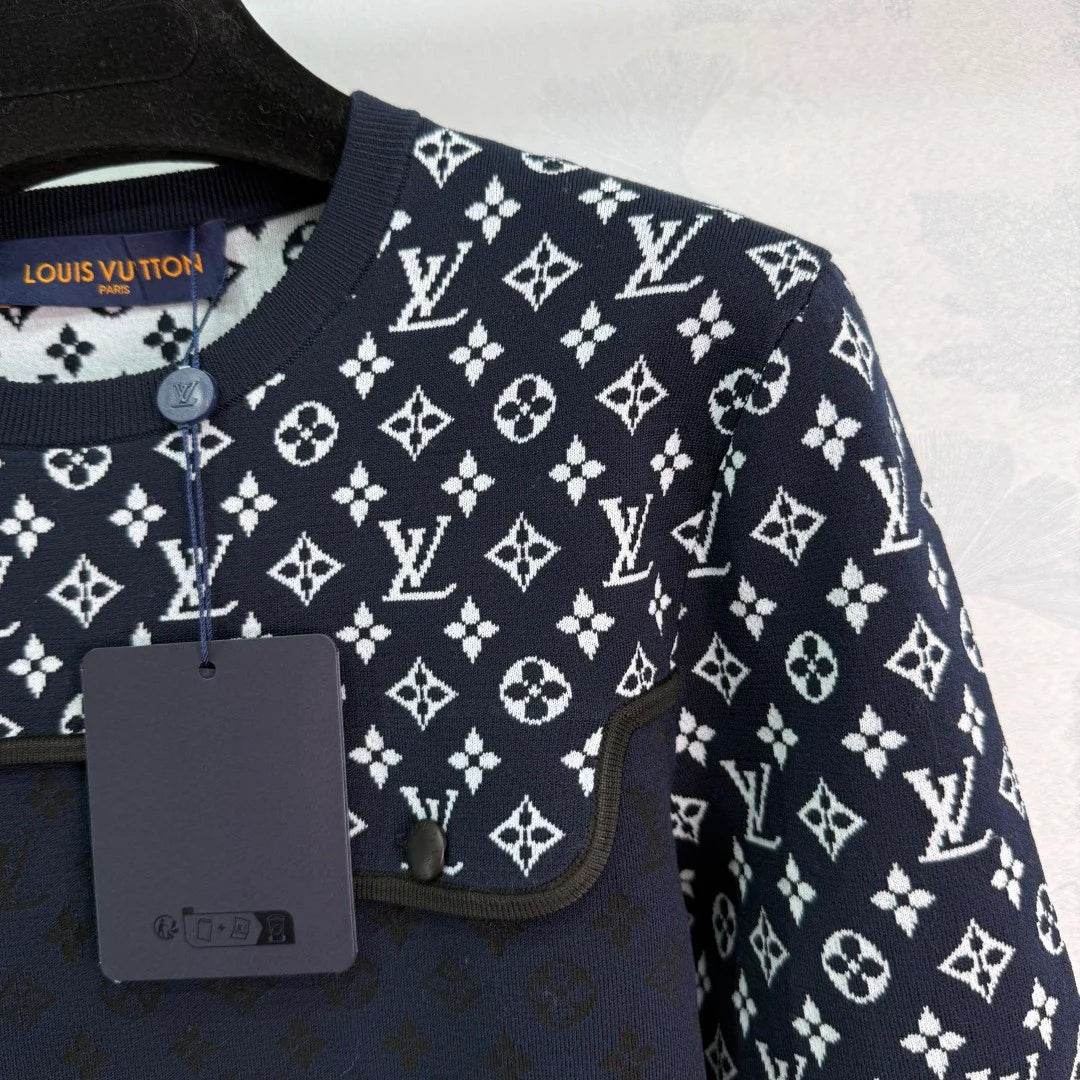 New Patchwork Knit Long Sleeve 1025102110