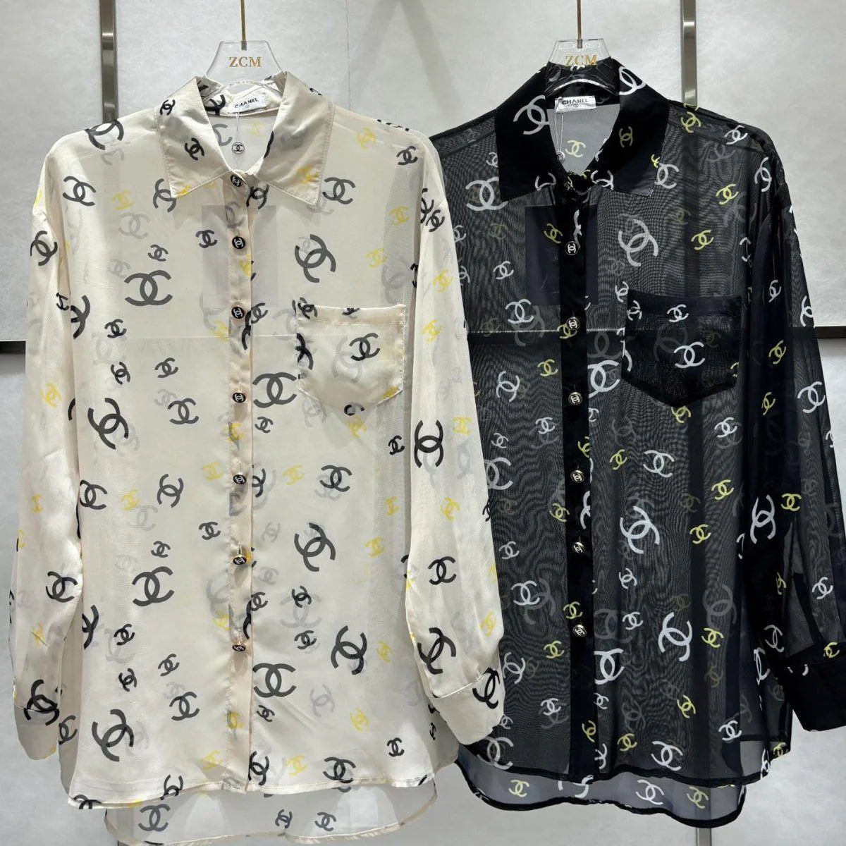 Fashion Letter Printing Old Flower Sunscreen Shirt 1024042620