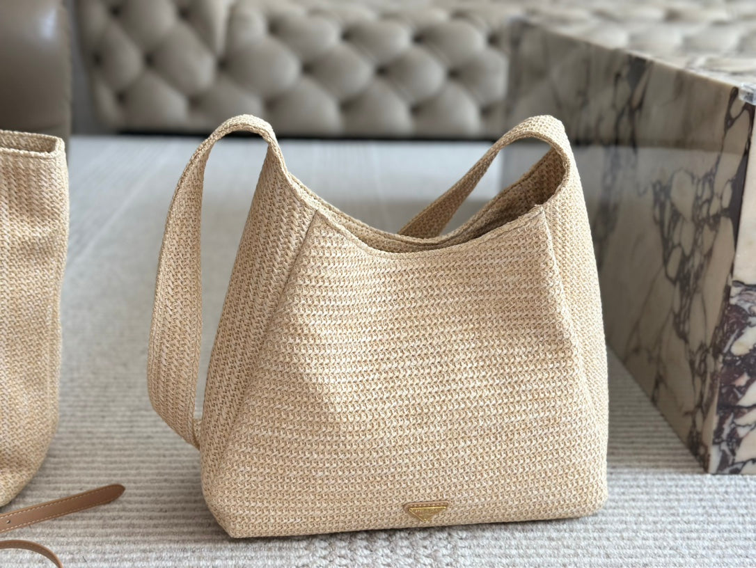 Summer straw tote bag 1824040206