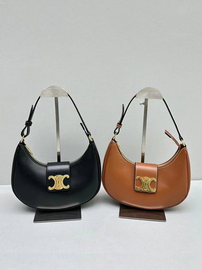 New Vintage Old Flower Portable Crescent Bag 1024041126