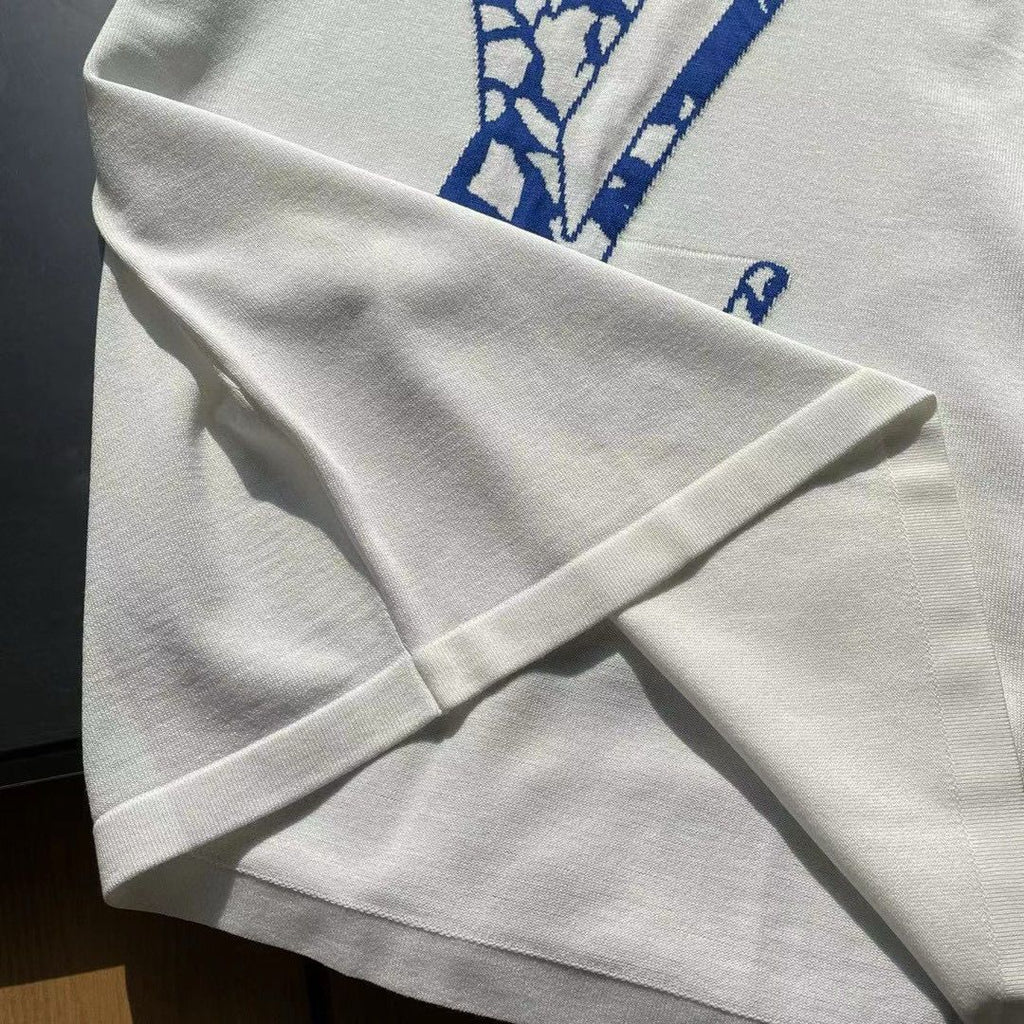 New Style Printed Trendy Round Neck T-shirt Men's And Women's Cotton Top 1024030418