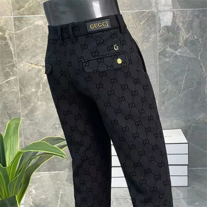 FASHIONABLE ALL-MATCH GLOGO SLIM FIT TROUSERS