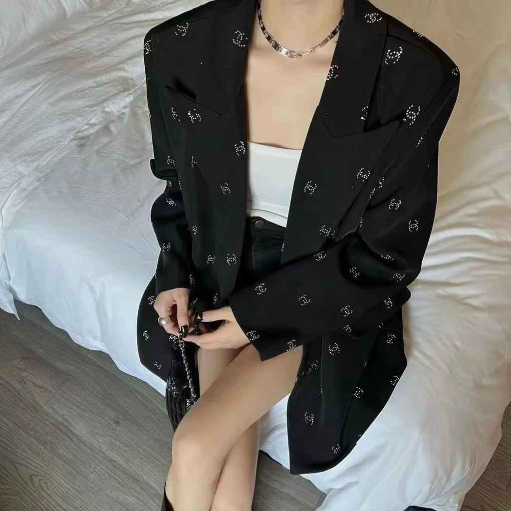 New Fashion C Logo Handmade Stylish Women's JacketPD05202422710