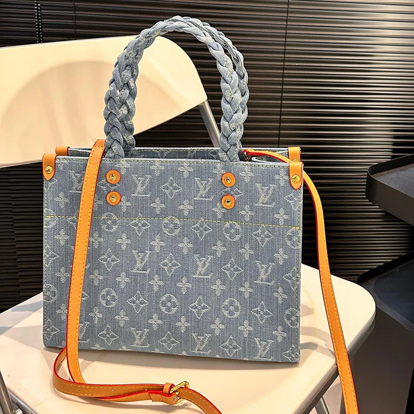 New fashion versatile denim handbag crossbody bag 1024052218