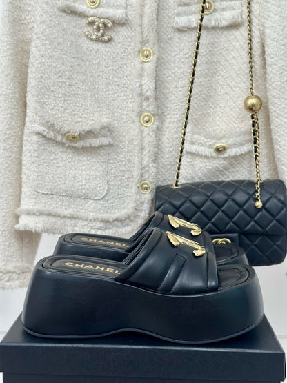 CNL Women Leather Platform Sandal 0724062801