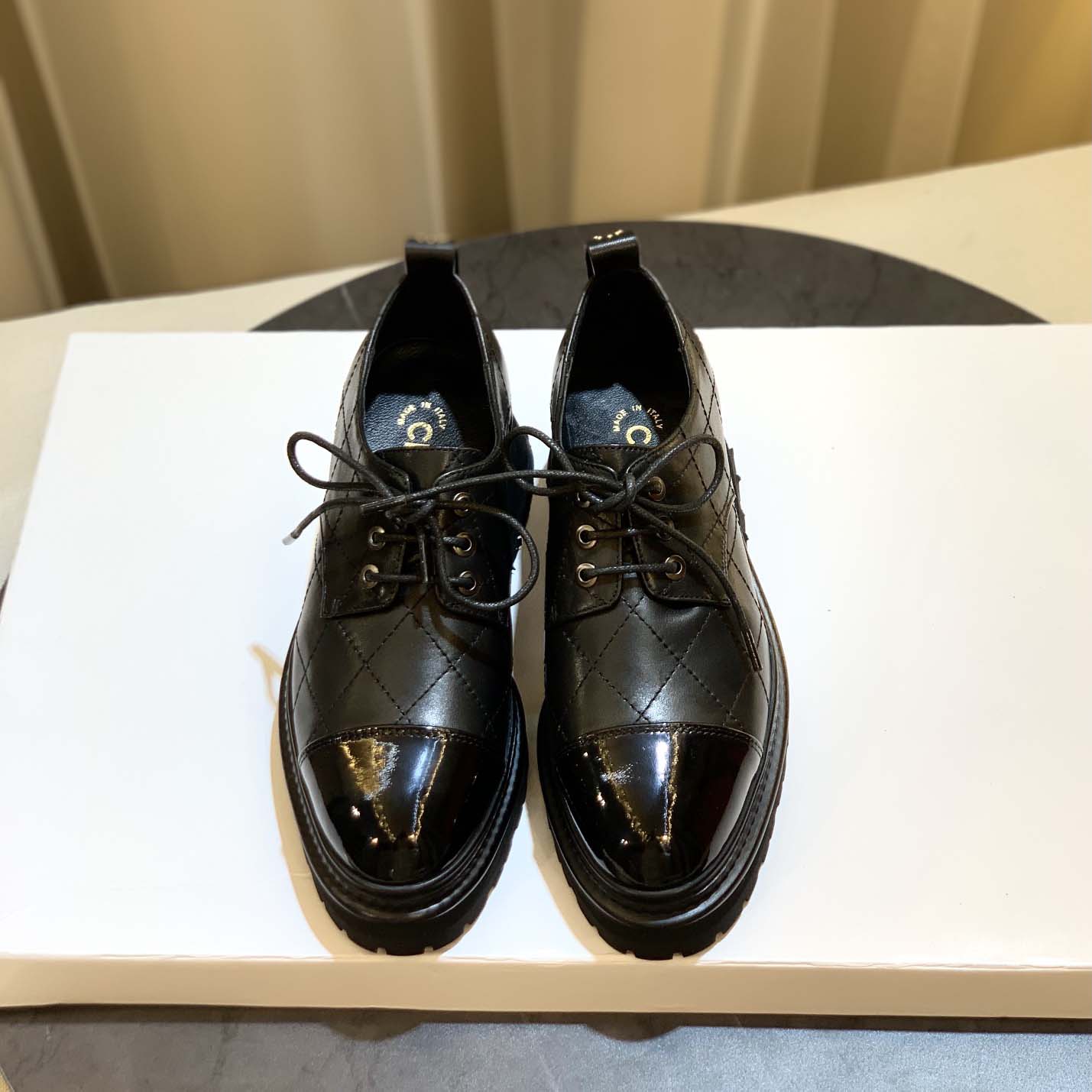 2023 autumn and winter new products Paris catwalk style rhombic chunky heel boots series  XC1523081703