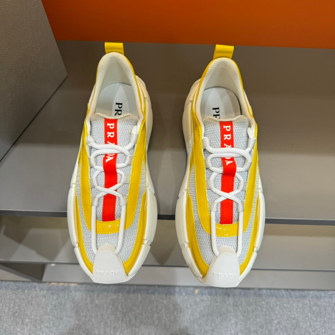 PR Mesh lace-up sneakers 1824091313