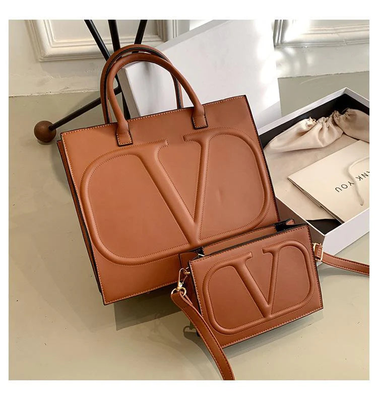New Women's Bag Handbag Two-piece Set Mother Bag 1024051519