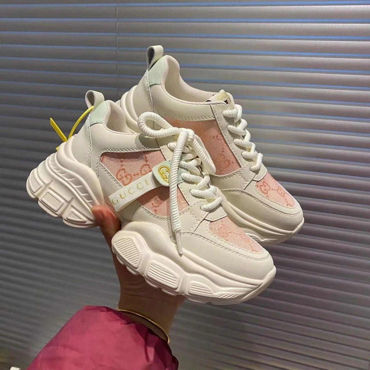 New Sports and Casual Thick Sole Elevated Women's Shoes 1024022607