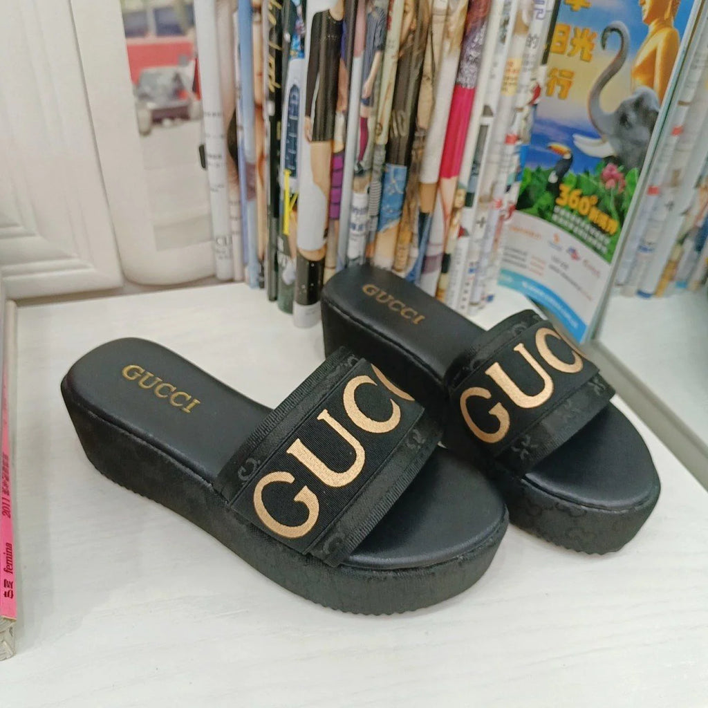 New Metallic Letter Women's Sandals 1024031806