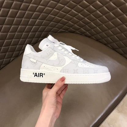 Printed  Force One Couple Sports Shoes