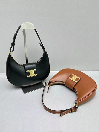 New Vintage Old Flower Portable Crescent Bag 1024041126