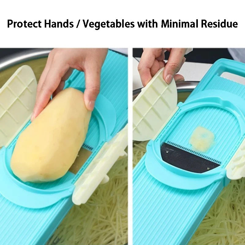 Portable Vegetable Grater Potato Slicer Multifunctional Korean Carrot Graters Potatoes Cutter Gadgets Kitchen Accessories Tools
