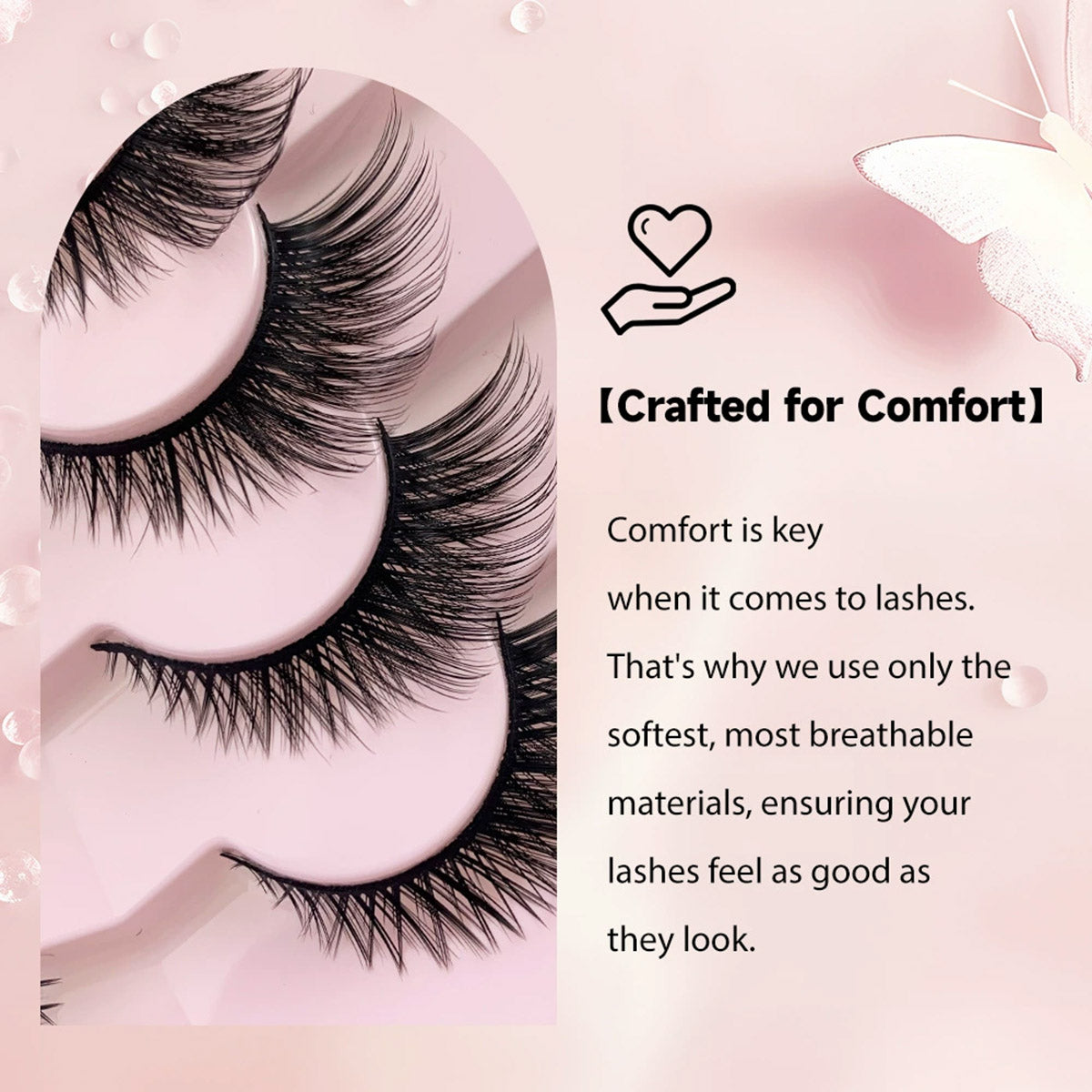 Twilight Fringes 7 Pairs Natural Glue-on Lashes