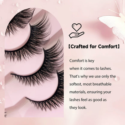 Twilight Fringes 7 Pairs Natural Glue-on Lashes