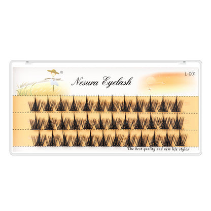 Shadowed Symphony 3 Rows Segmented Natural Lashes
