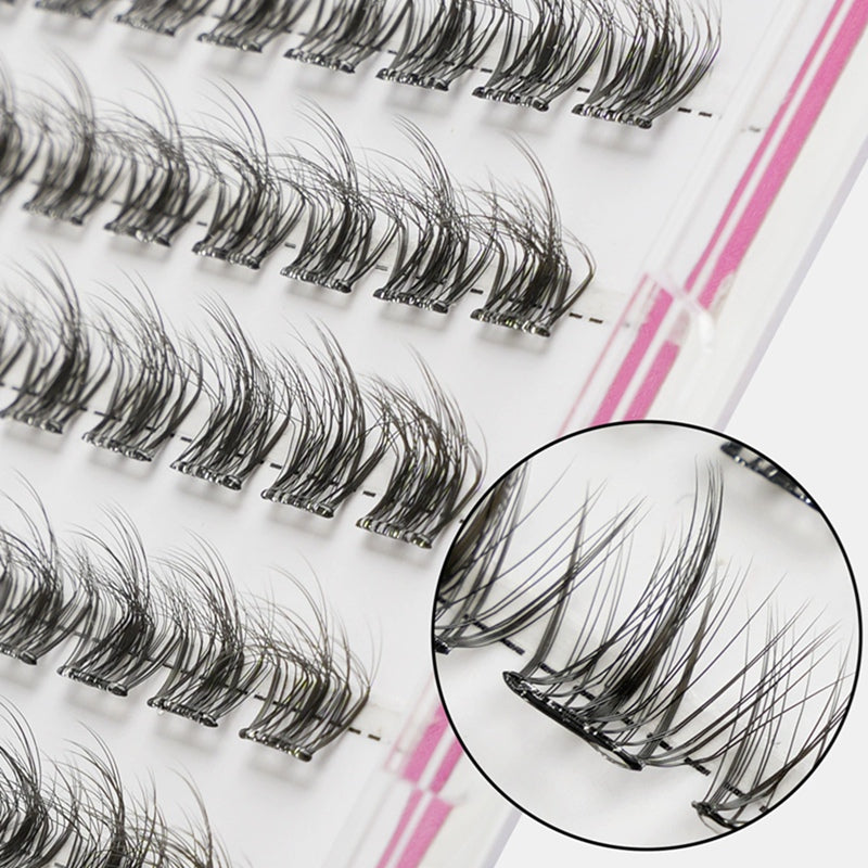 Opium Haze Segmented Natural Glue-on Lashes