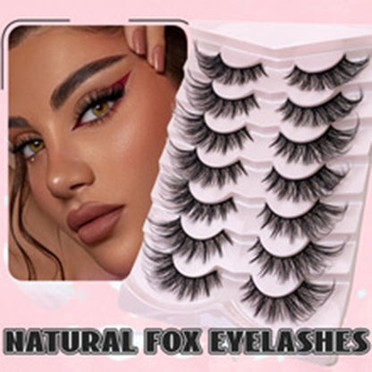 Moss Spring 7 Pairs Natural Glue-on Lashes