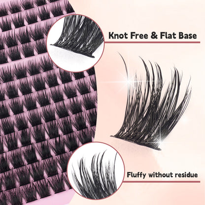 Velvet Gaze Segmented Natural Eyelashes Set