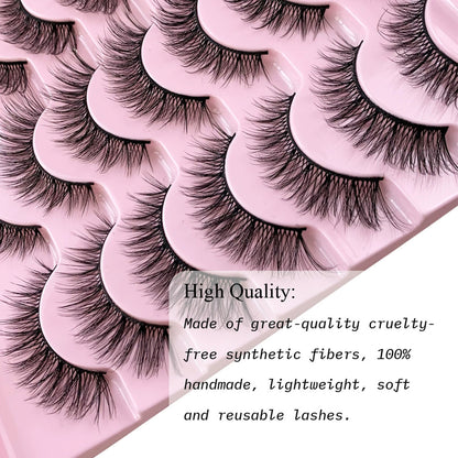 Bay Leaf 14 Pairs Natural Lashes