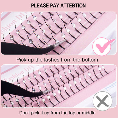 Crystal Flutter Single Dramatic Lashes