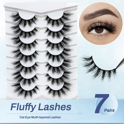 Moonlit Mirage 7 Pairs Natural Lashes
