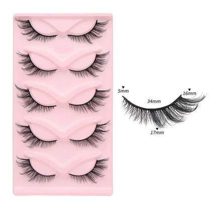 Tropical Pulse 5 Pairs Natural Lashes