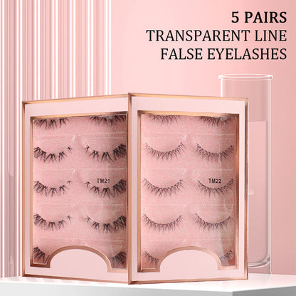 Attitude 5 Pairs Natural Lashes