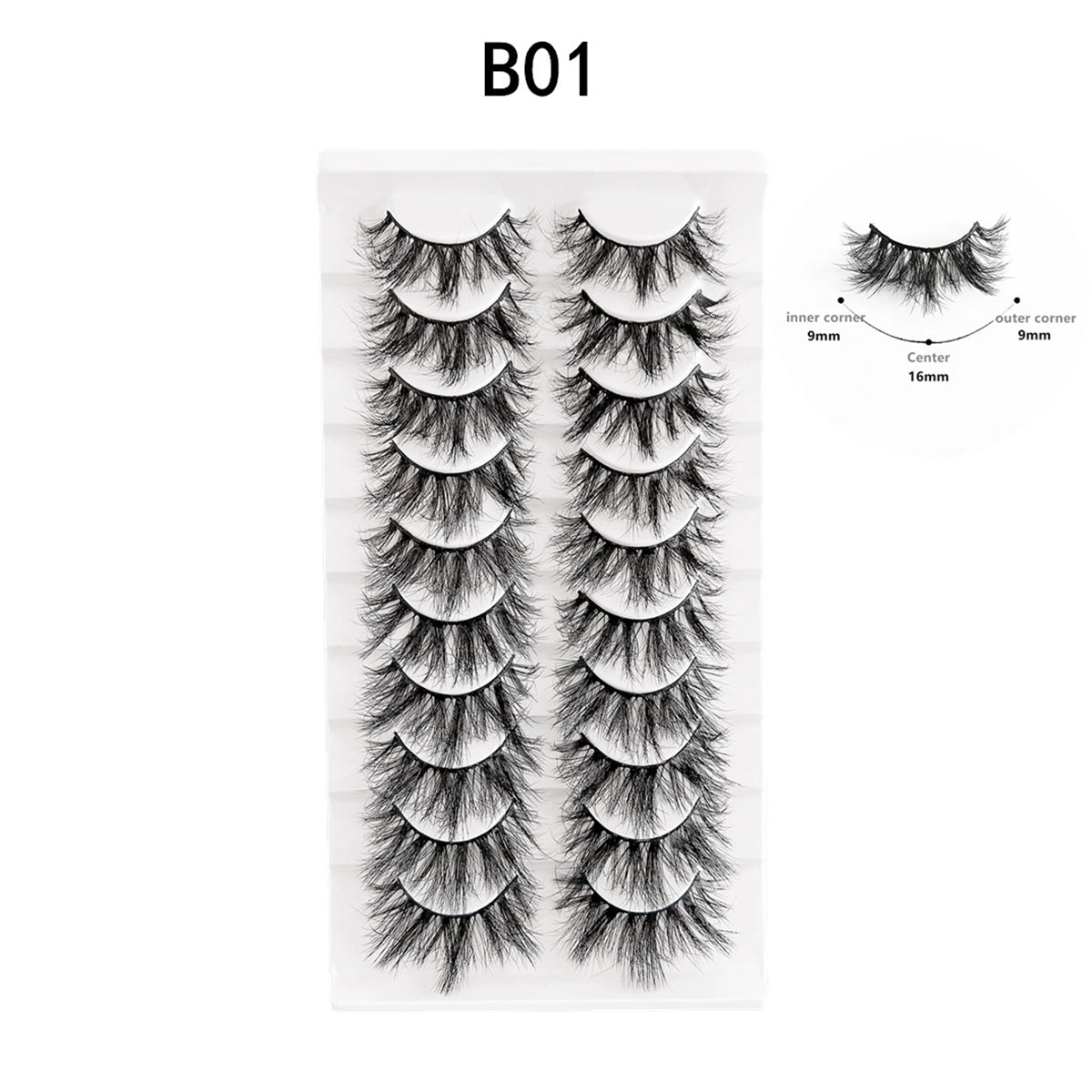 Forest Shadow 10 Pairs Magnetic Lashes