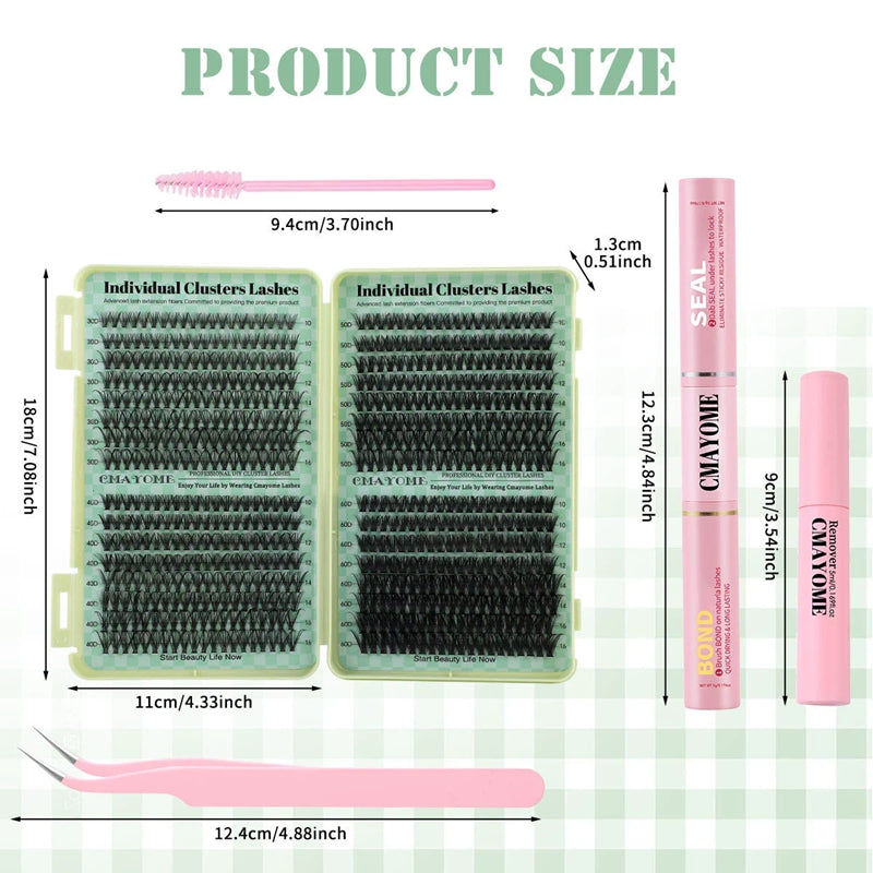 Birch Glow Segmented Natural Lashes