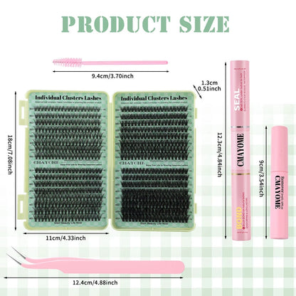 Birch Glow Segmented Natural Lashes