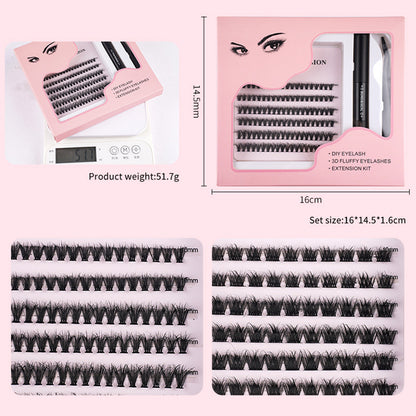 Midnight Feathers Segmented Natural Lashes
