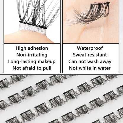 Opium Haze Segmented Natural Glue-on Lashes